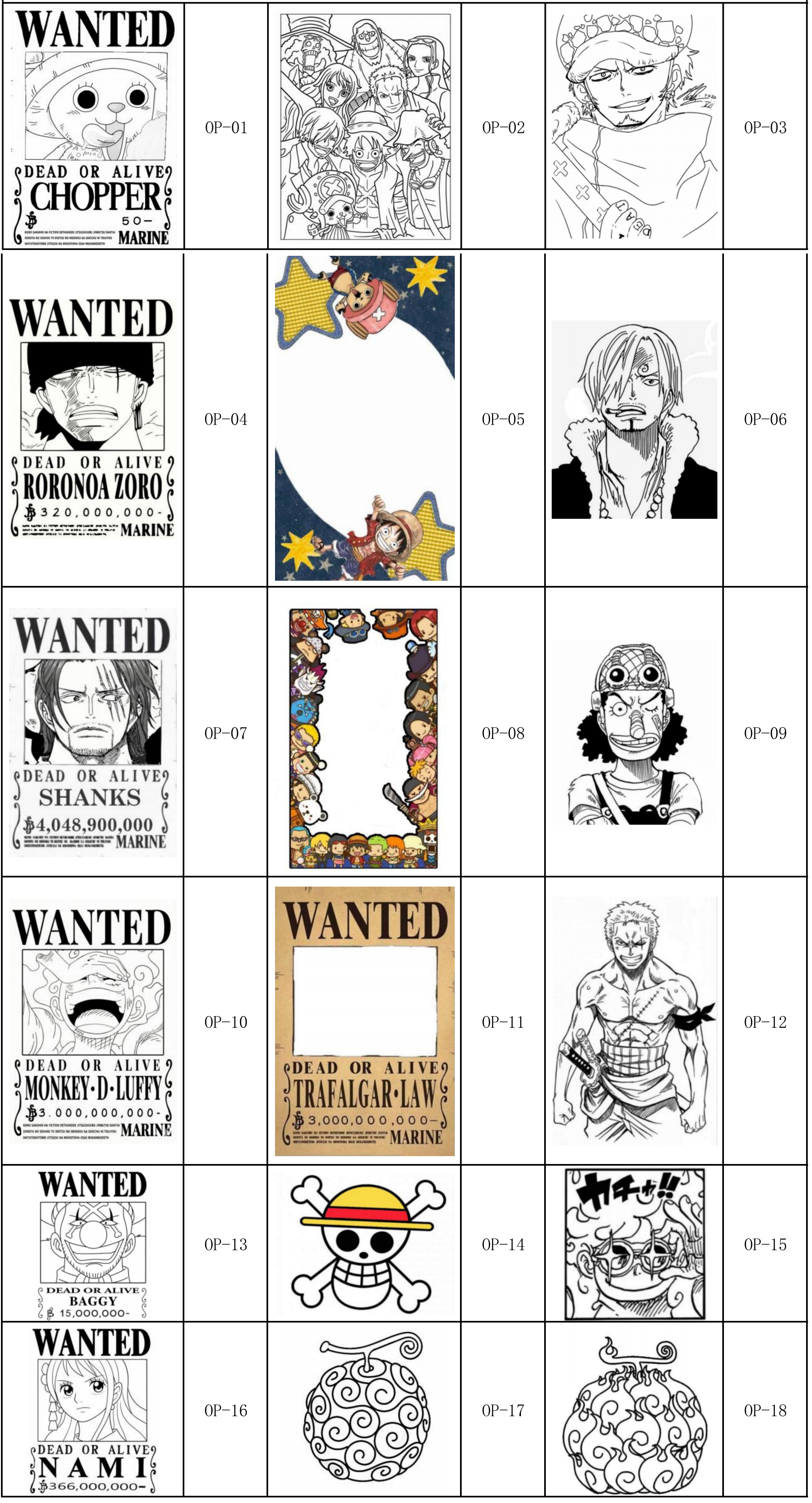 One Piece Anime Acrylic Mirrors Wholesale | Custom Shape OEM