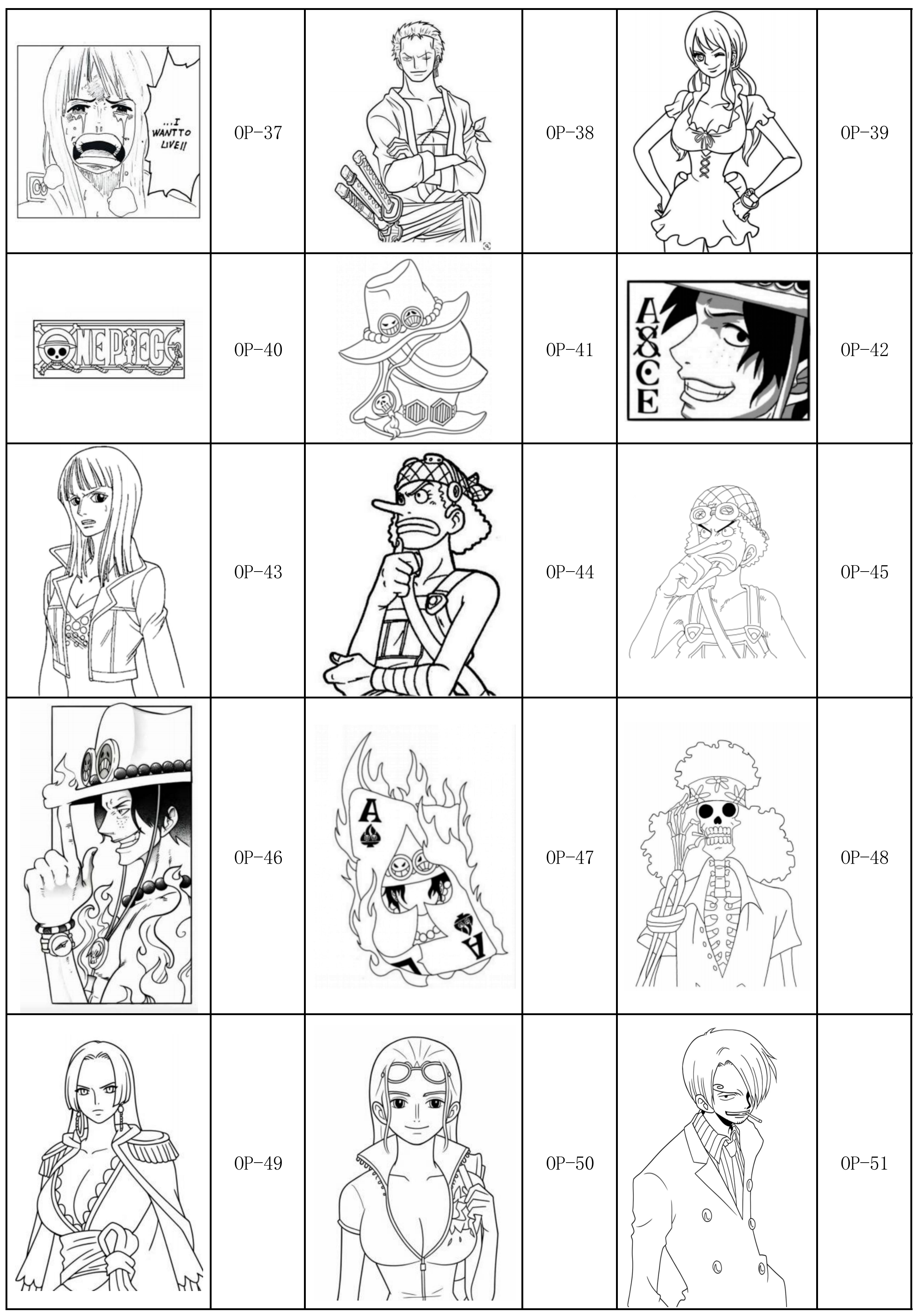 One Piece Anime Acrylic Mirrors Wholesale | Custom Shape OEM