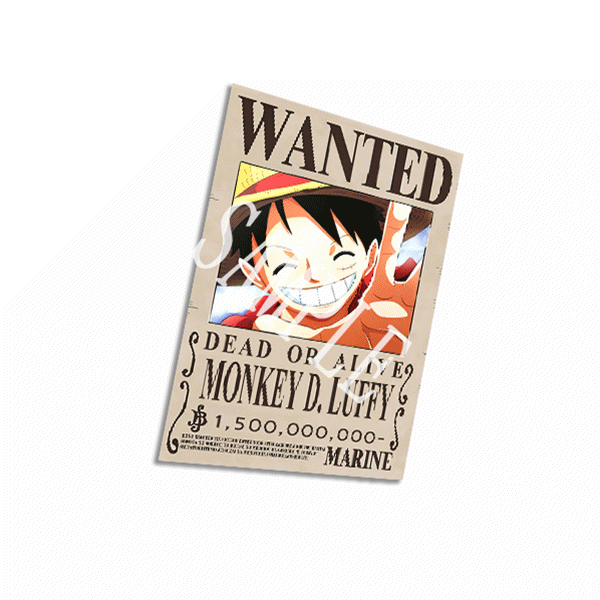 One Piece 3D Lenticular Stickers – Anime Sticker Collection Wholesale