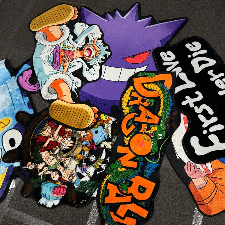 Wholesale Custom Irregular Anime Rug