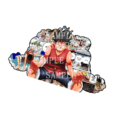 One Piece 3D Lenticular Stickers – Anime Sticker Collection Wholesale