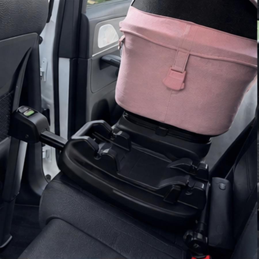Blush carrier lifted from vehicle base