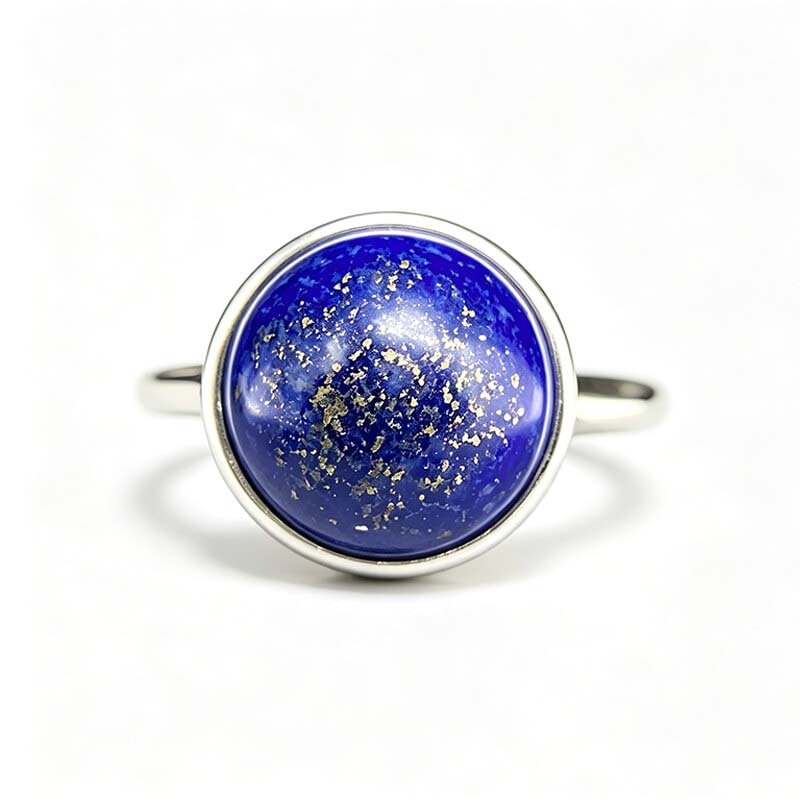Celestia Lapis Lazuli Bezel Ring