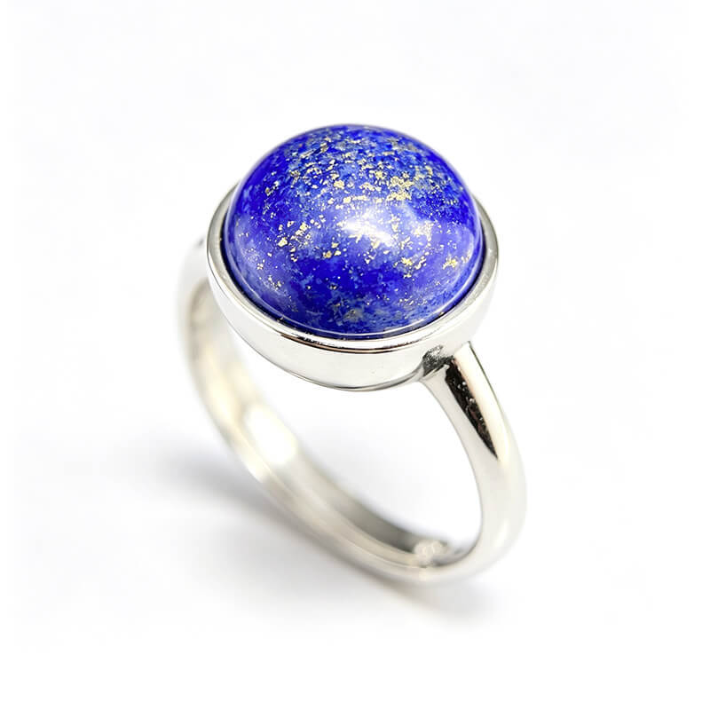 Celestia Lapis Lazuli Bezel Ring