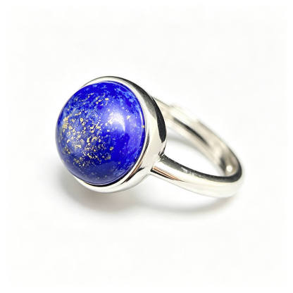 Celestia Lapis Lazuli Bezel Ring