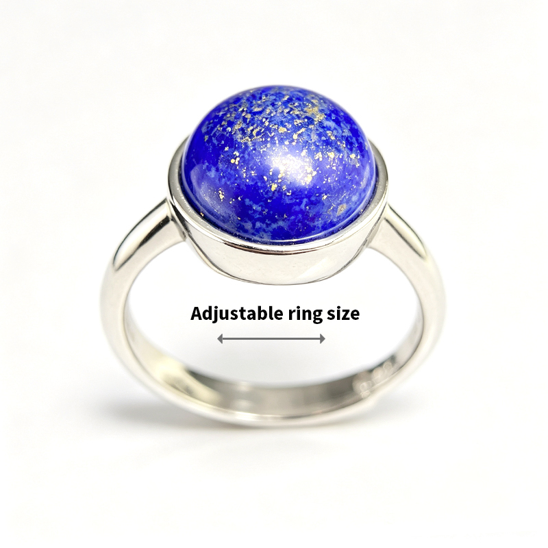 Celestia Lapis Lazuli Bezel Ring
