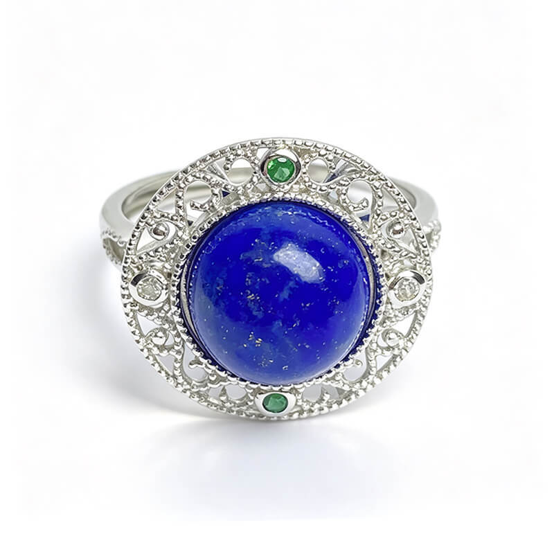 Ishtar Antique Lapis Lazuli Statement Ring