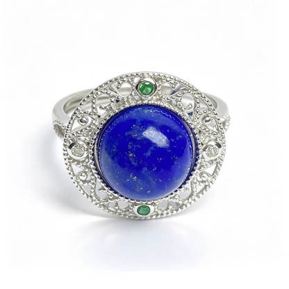Ishtar Antique Lapis Lazuli Statement Ring
