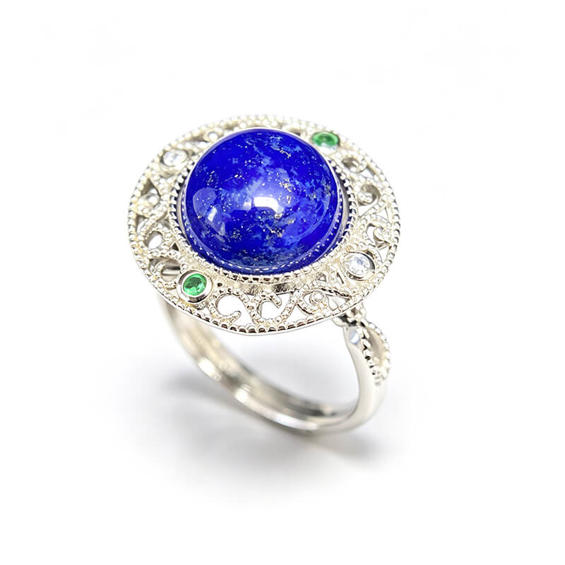 Ishtar Antique Lapis Lazuli Statement Ring