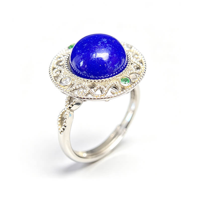 Ishtar Antique Lapis Lazuli Statement Ring