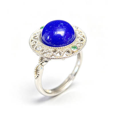 Ishtar Antique Lapis Lazuli Statement Ring