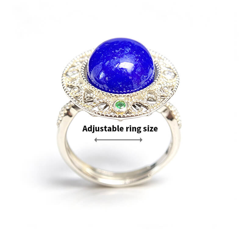 Ishtar Antique Lapis Lazuli Statement Ring