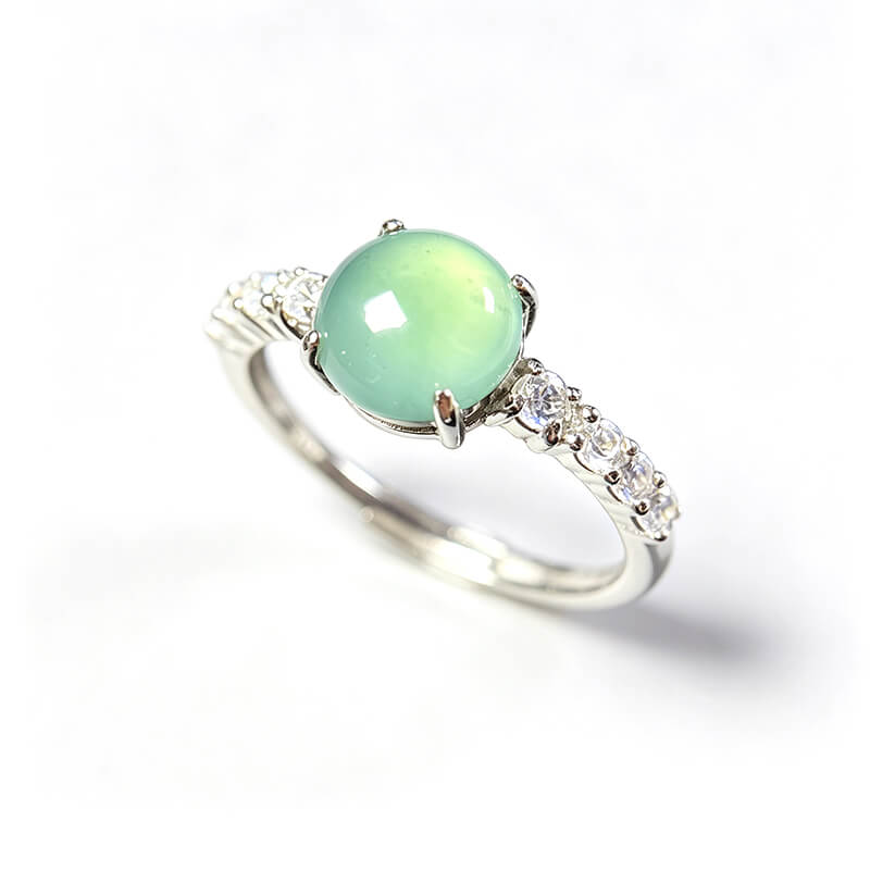 Moon Ripple・Cabochon Silver Ring