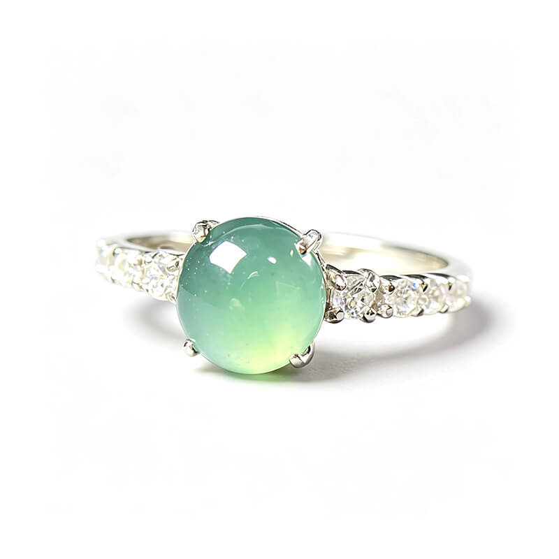 Moon Ripple・Cabochon Silver Ring