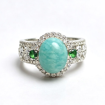 Edwardian Azure Sovereign Ring