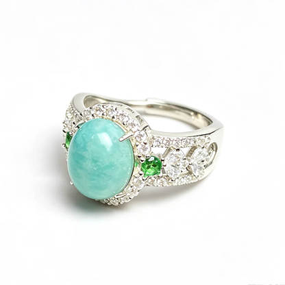 Edwardian Azure Sovereign Ring