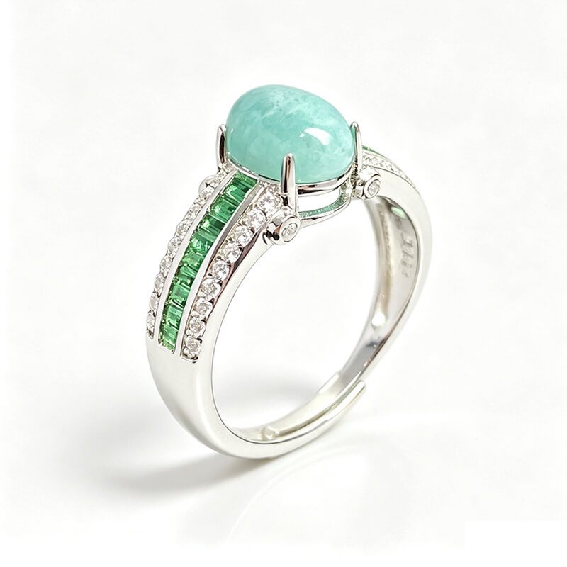 Lagoon Radiance Amazonite Ring