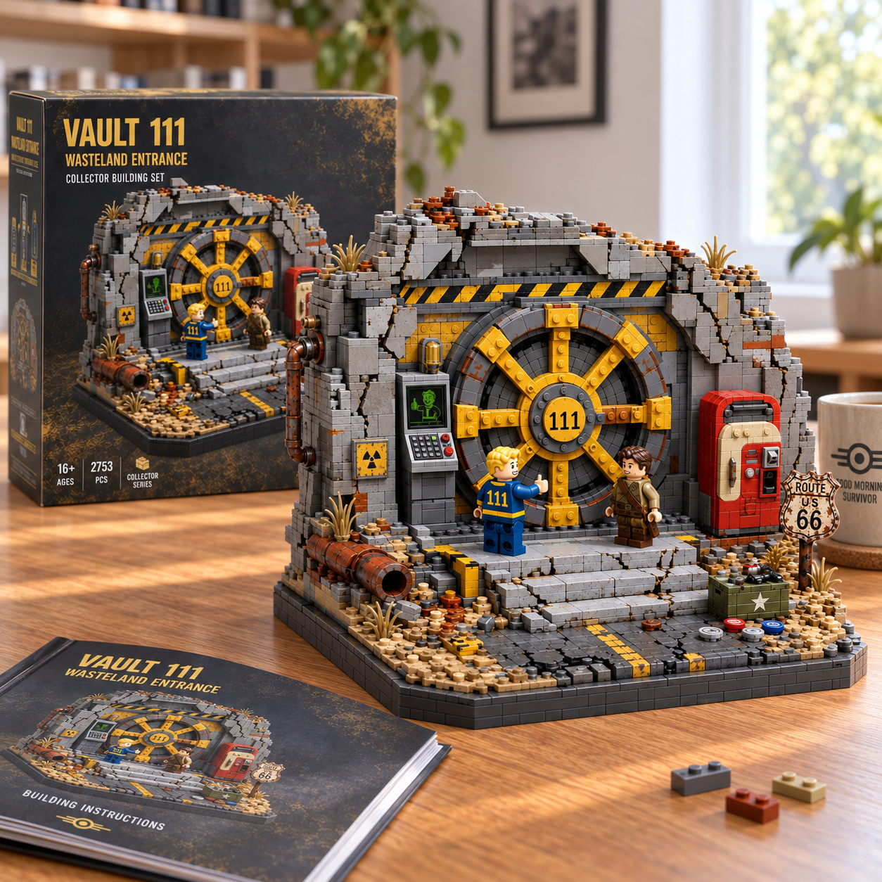 Wasteland Vault Bunker Collector Building Set