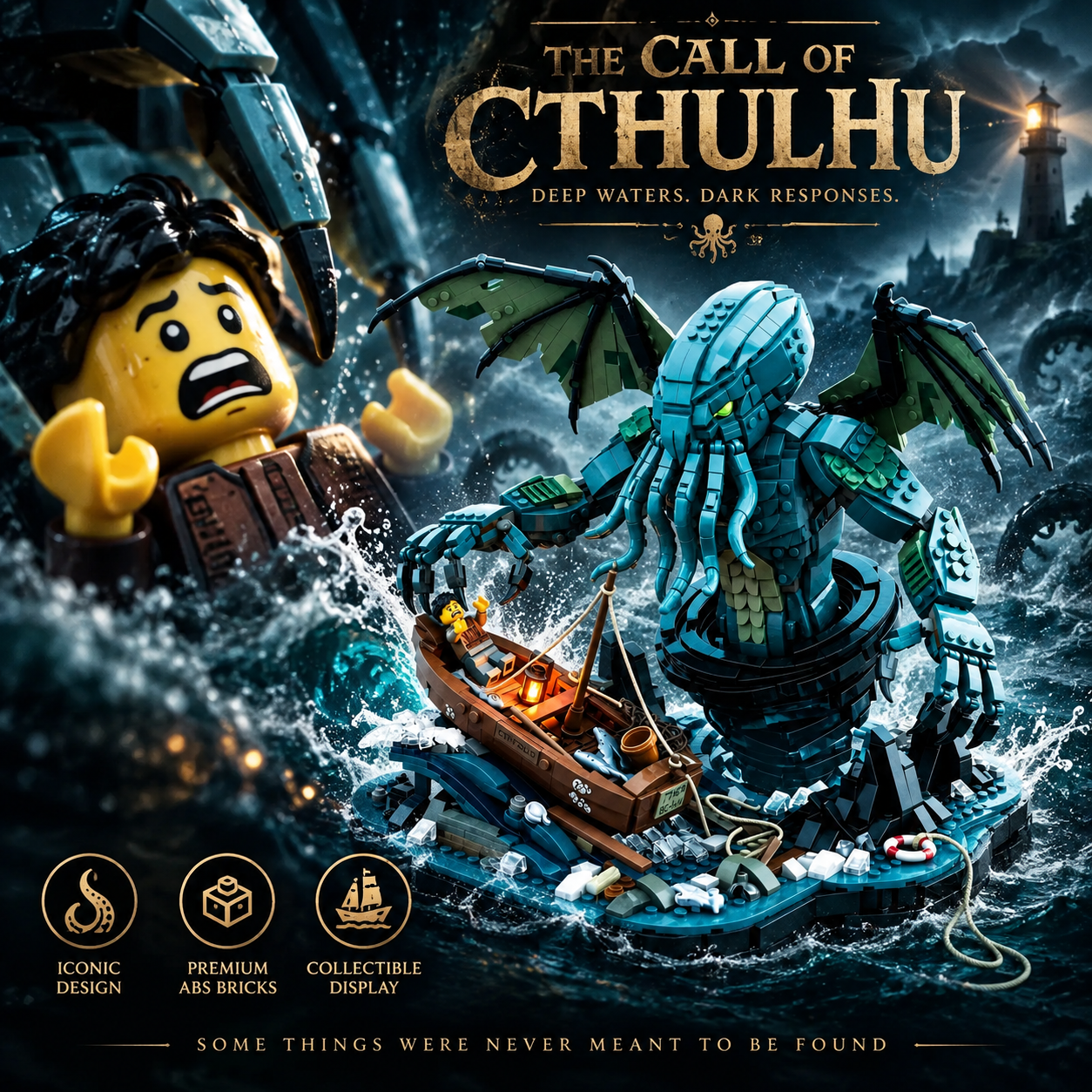 Call of the Leviathan: Cthulhu Rising Display Set
