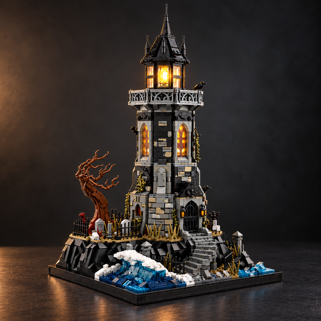 Raven’s Watch Gothic Lighthouse Building Set