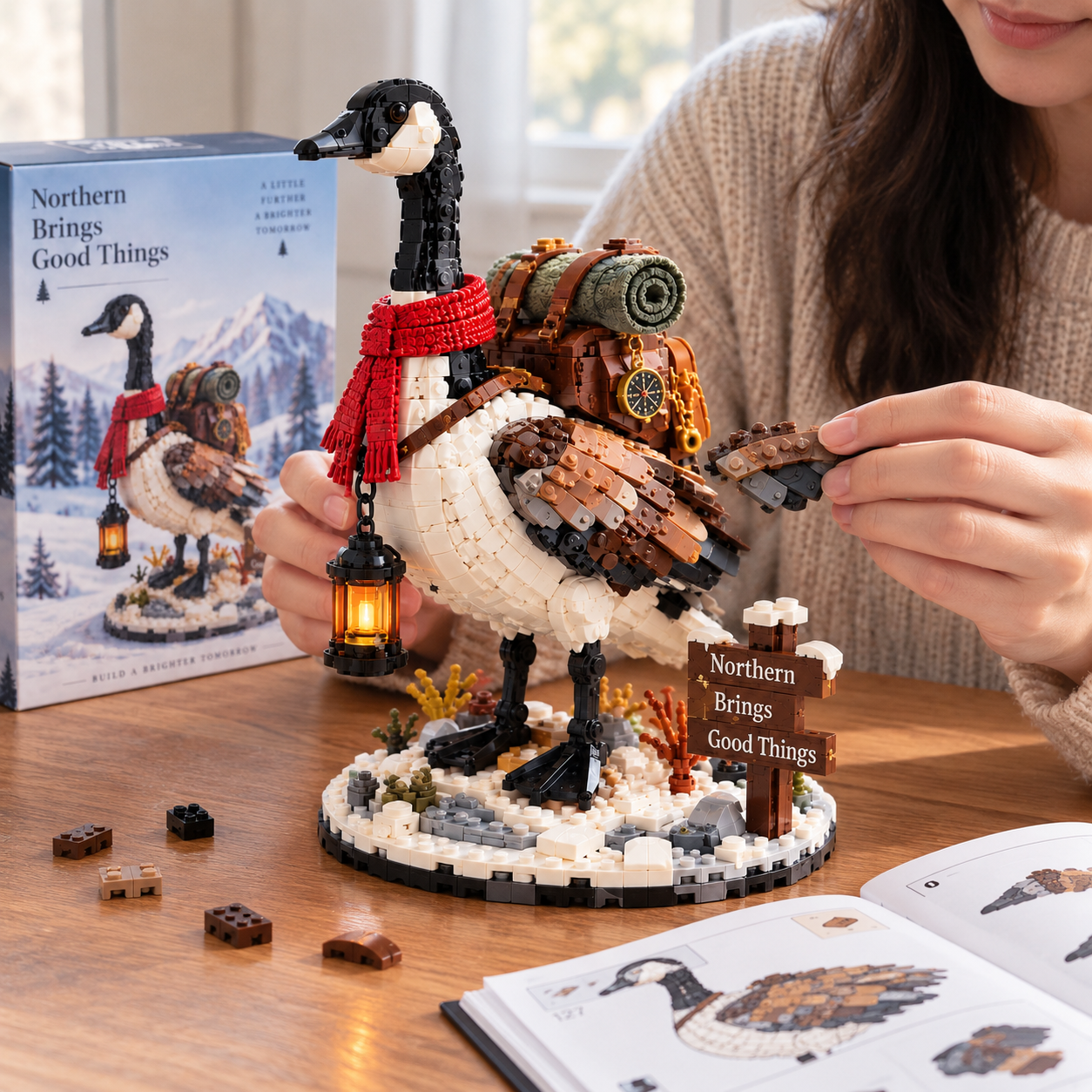 Northern Goose Guardian Collector Building Set