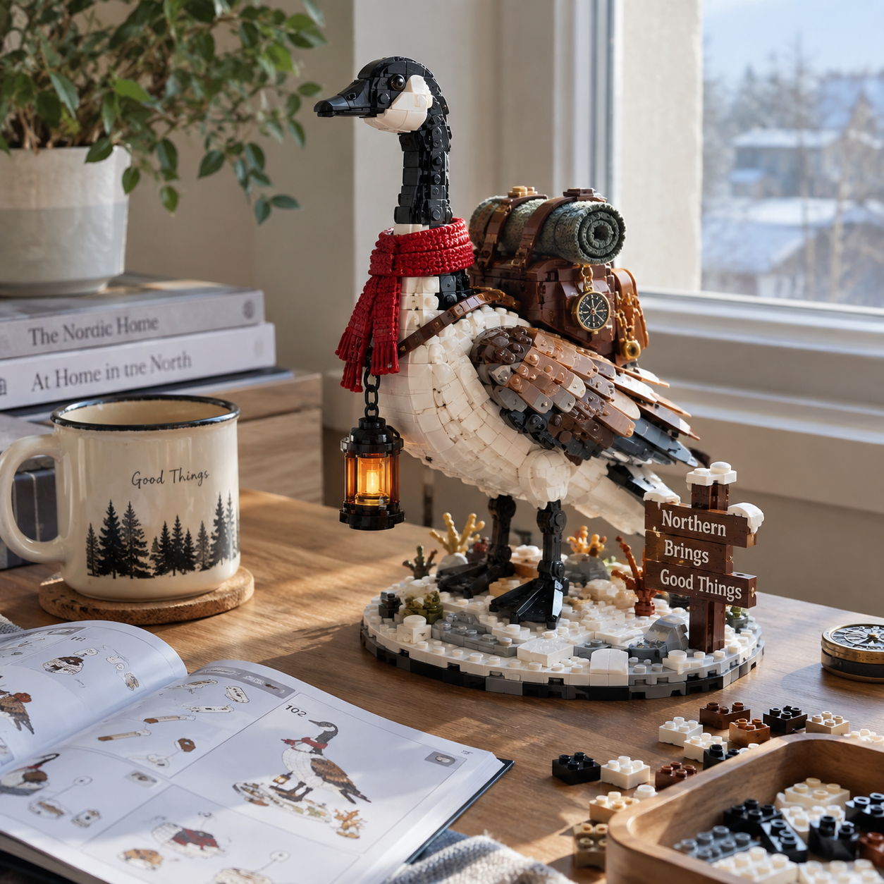 Northern Goose Guardian Collector Building Set
