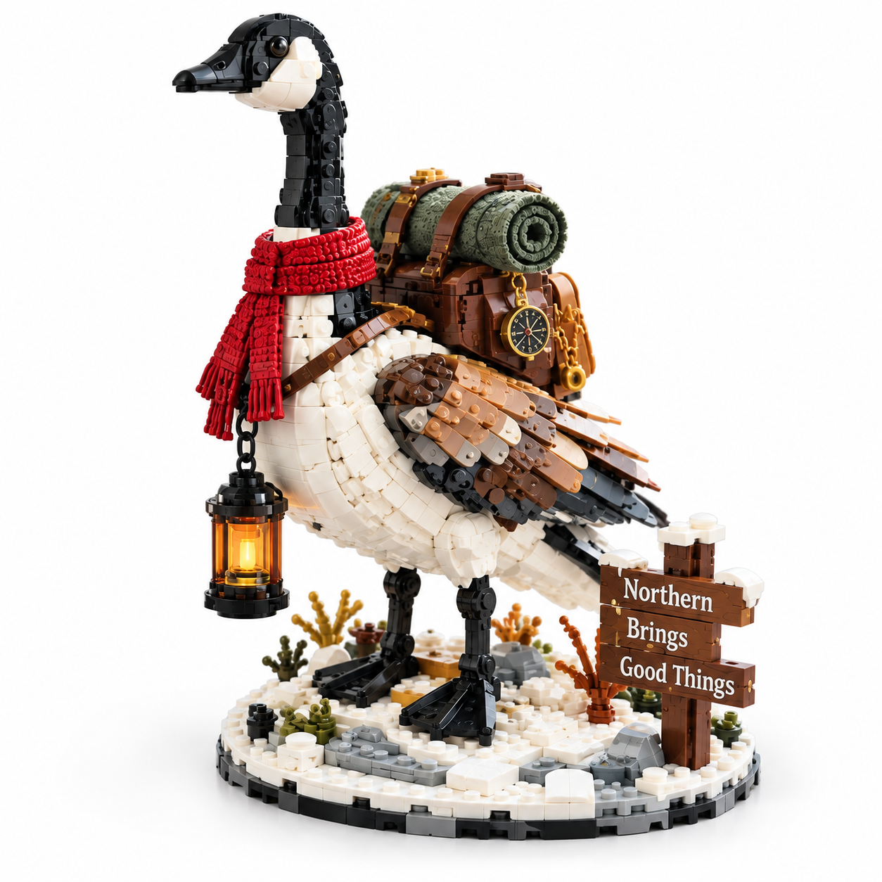 Northern Goose Guardian Collector Building Set