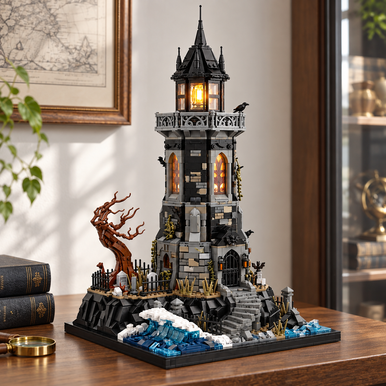 Raven’s Watch Gothic Lighthouse Building Set