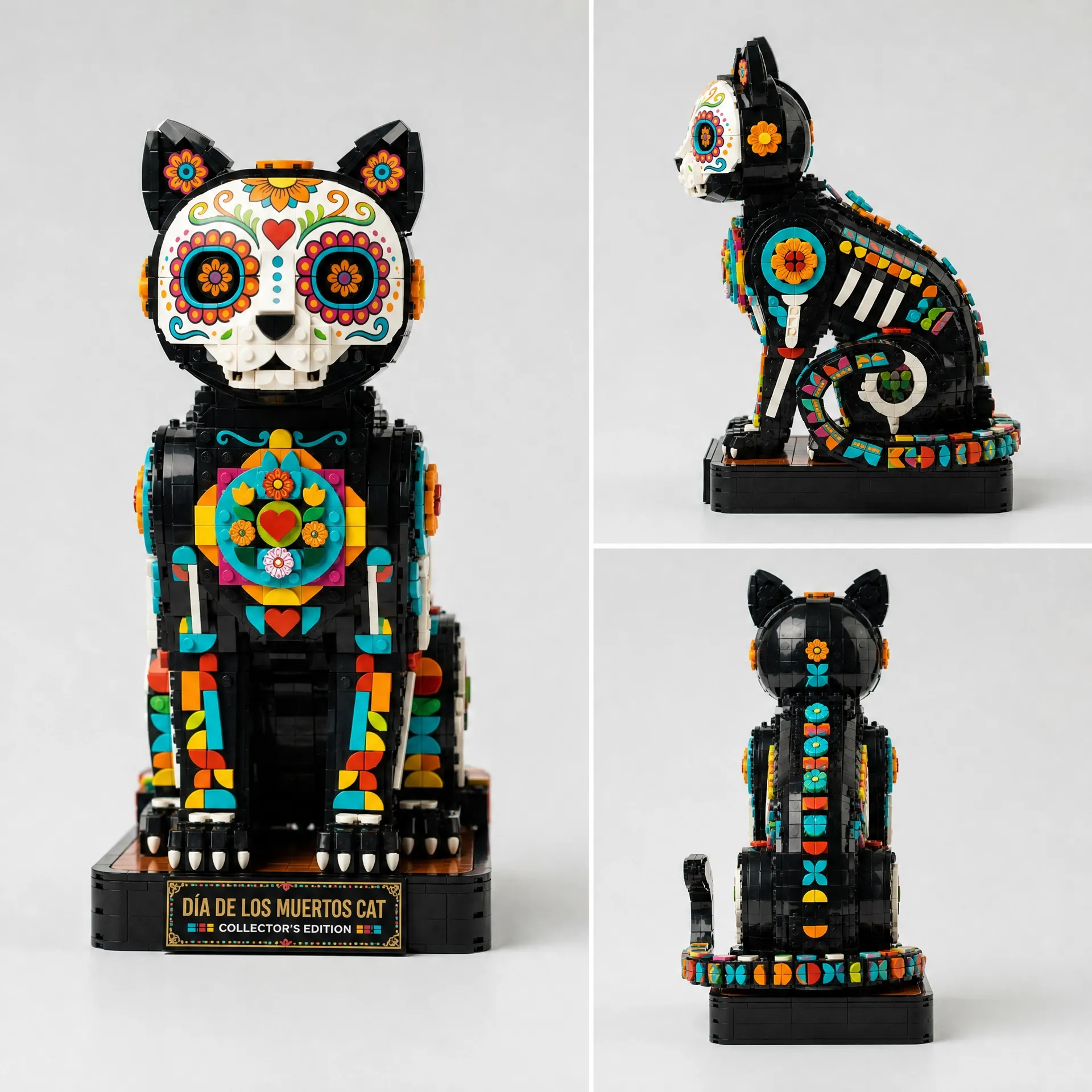 The Catrina Cat: Vibrant Cultural Collector's Edition