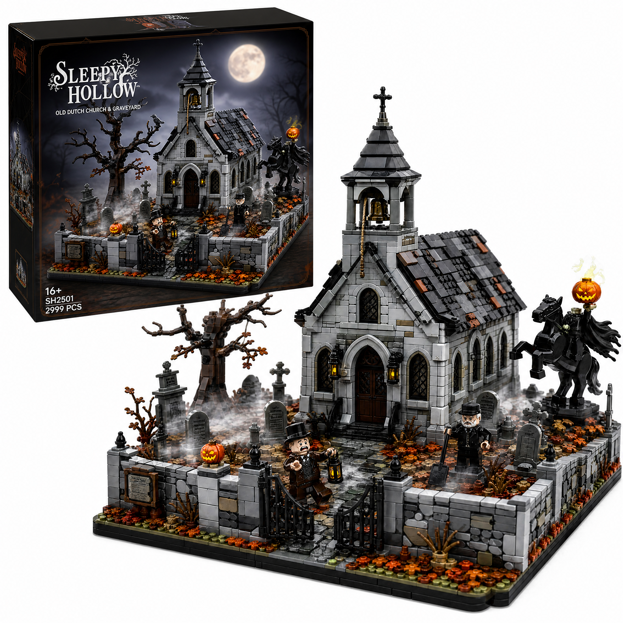 Sleepy Hollow Old Dutch Church Graveyard Collector Building Set