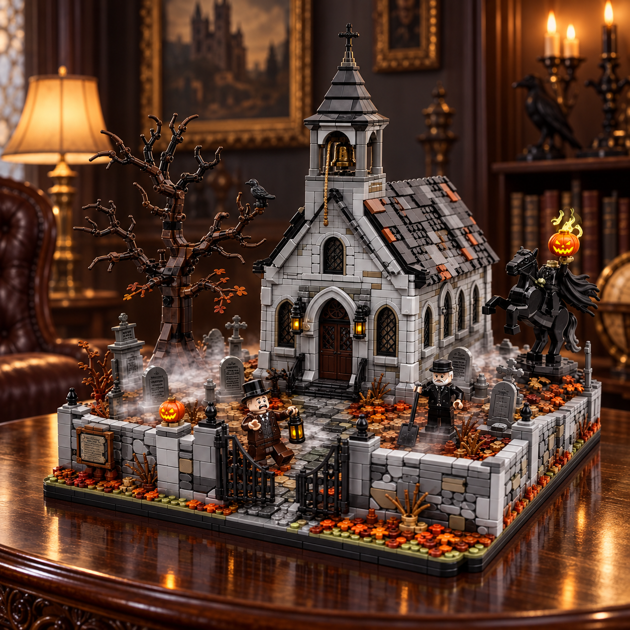Sleepy Hollow Old Dutch Church Graveyard Collector Building Set