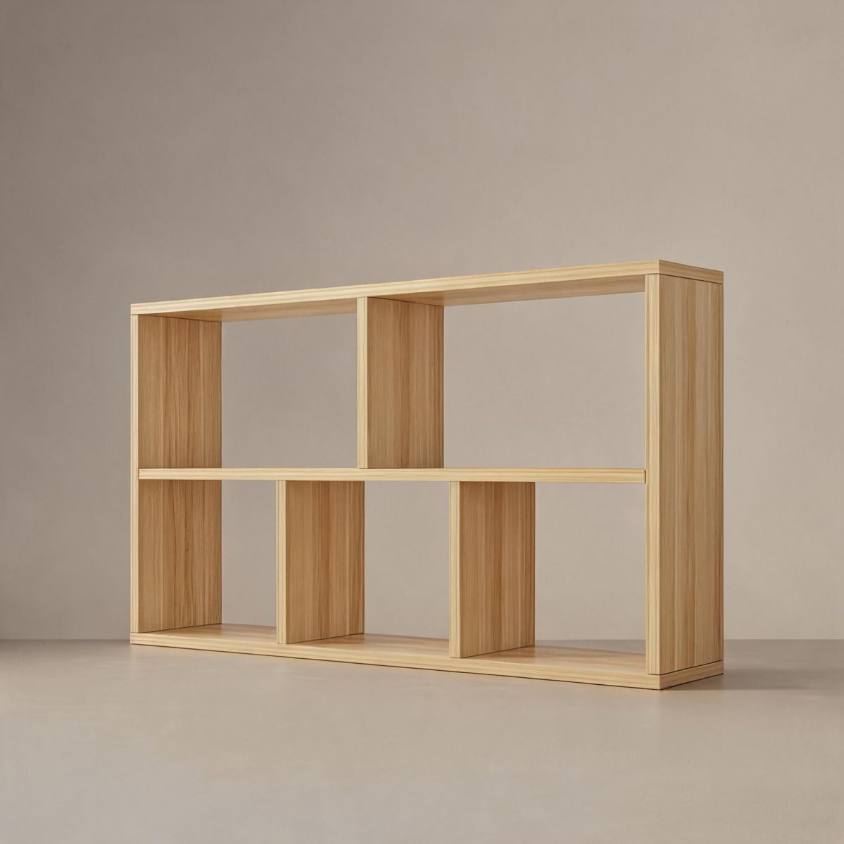 31"W x 8"D x 39"H 3-Tier Narrow Wall Shelf in Light Walnut with Open Wine Bottle Display Cubbies for Small Space Kitchen or Dining Wall-Tuwine