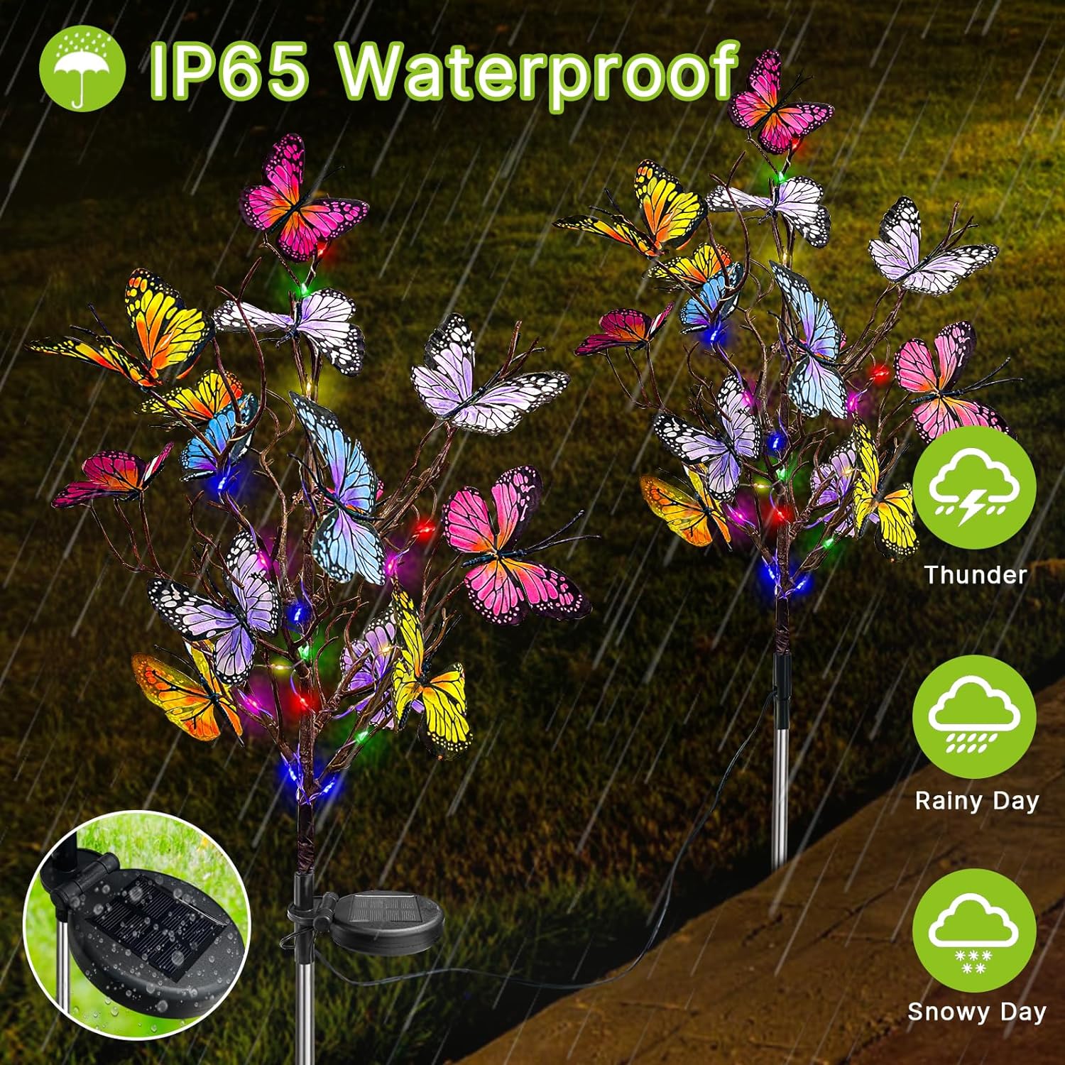 Solar Outdoor Butterfly Lights🦋
