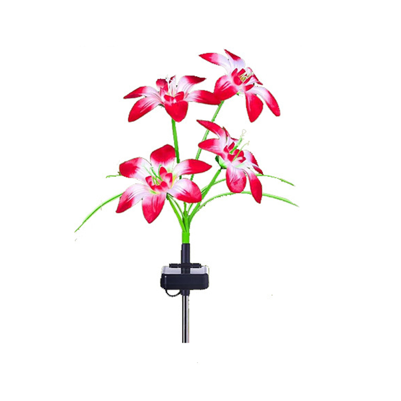 Colorful Gradient Lily Flower Light 🌷