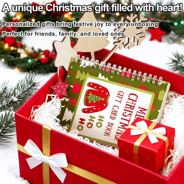 Merry Surprises Christmas Gift Card Book