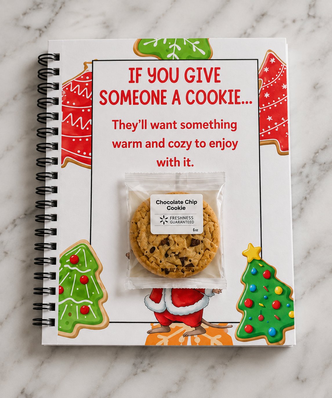 "IF YOU GIVE A COOKIE FOR CHRISTMAS" 🍪❤️Christmas Gift 📘Hardcover