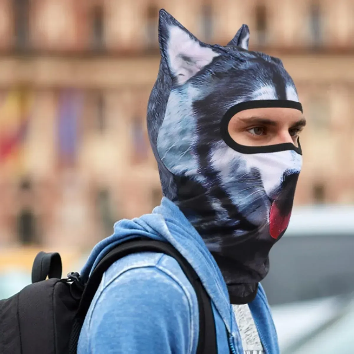 Christmas Sale 70% OFF-3D Animal Balaclava with Ears | Halloween Face & Neck Hood
