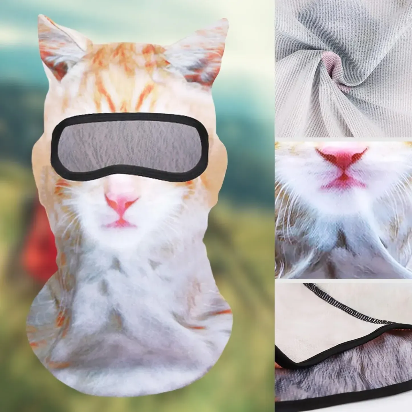 Christmas Sale 70% OFF-3D Animal Balaclava with Ears | Halloween Face & Neck Hood