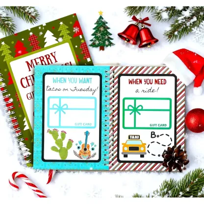 Merry Surprises Christmas Gift Card Book
