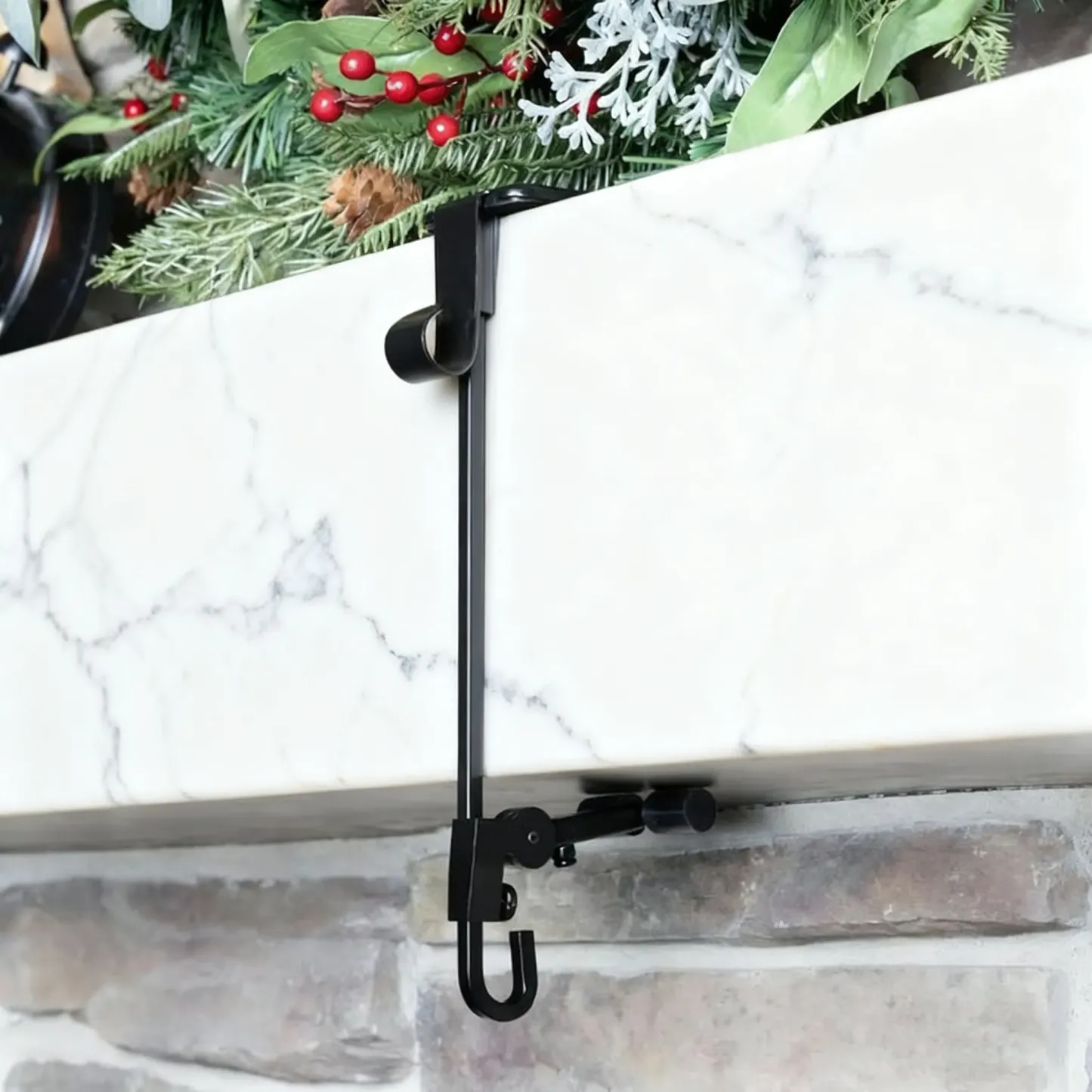 🎄Fireplace Stocking and Garland Hanger