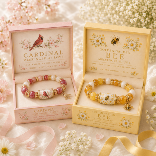 ❤️ Love, Remembrance & Cardinal Blessings 🕊️ | 2026 Limited Edition Bracelet
