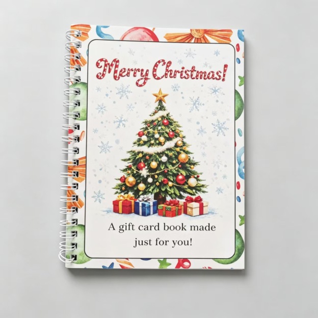 Merry Surprises Christmas Gift Card Book