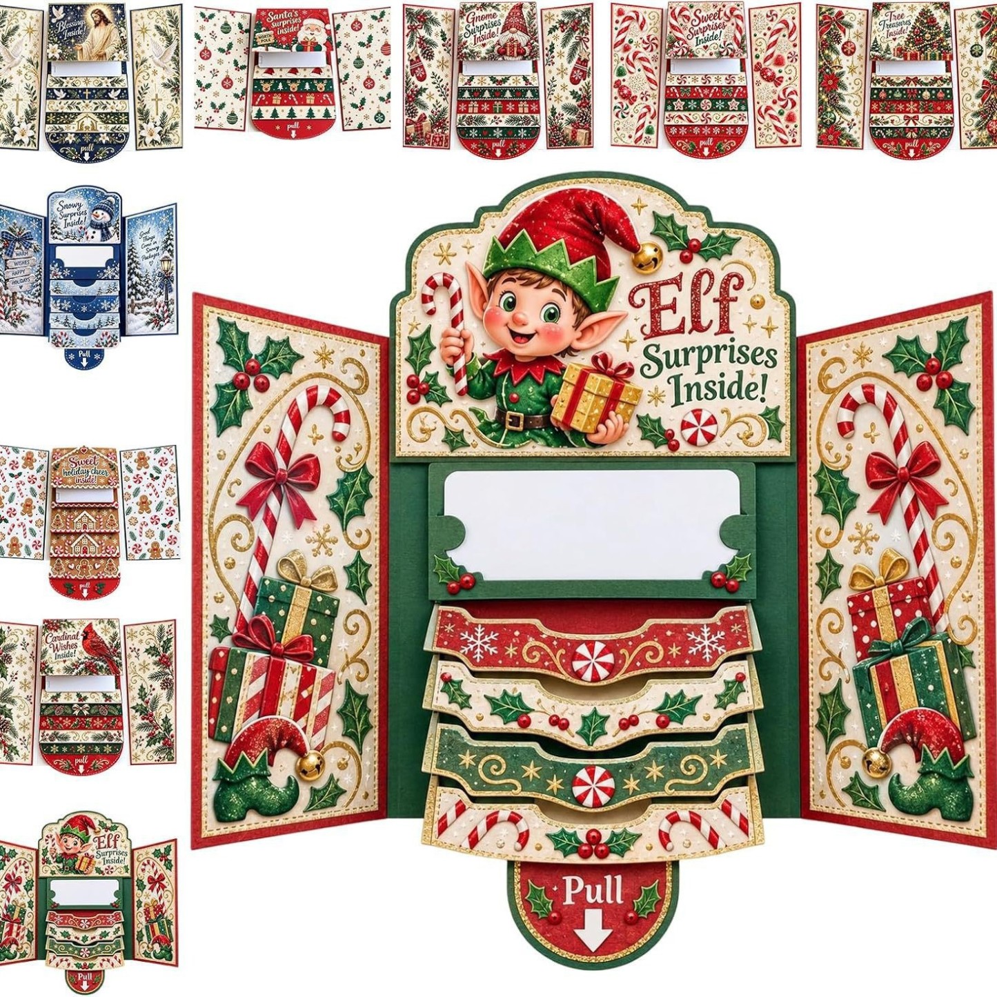 Big Christmas Sale 70% OFF-Christmas Surprise Gift Card Booklet