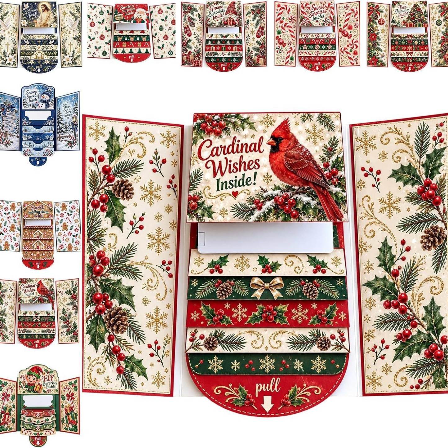 Big Christmas Sale 70% OFF-Christmas Surprise Gift Card Booklet