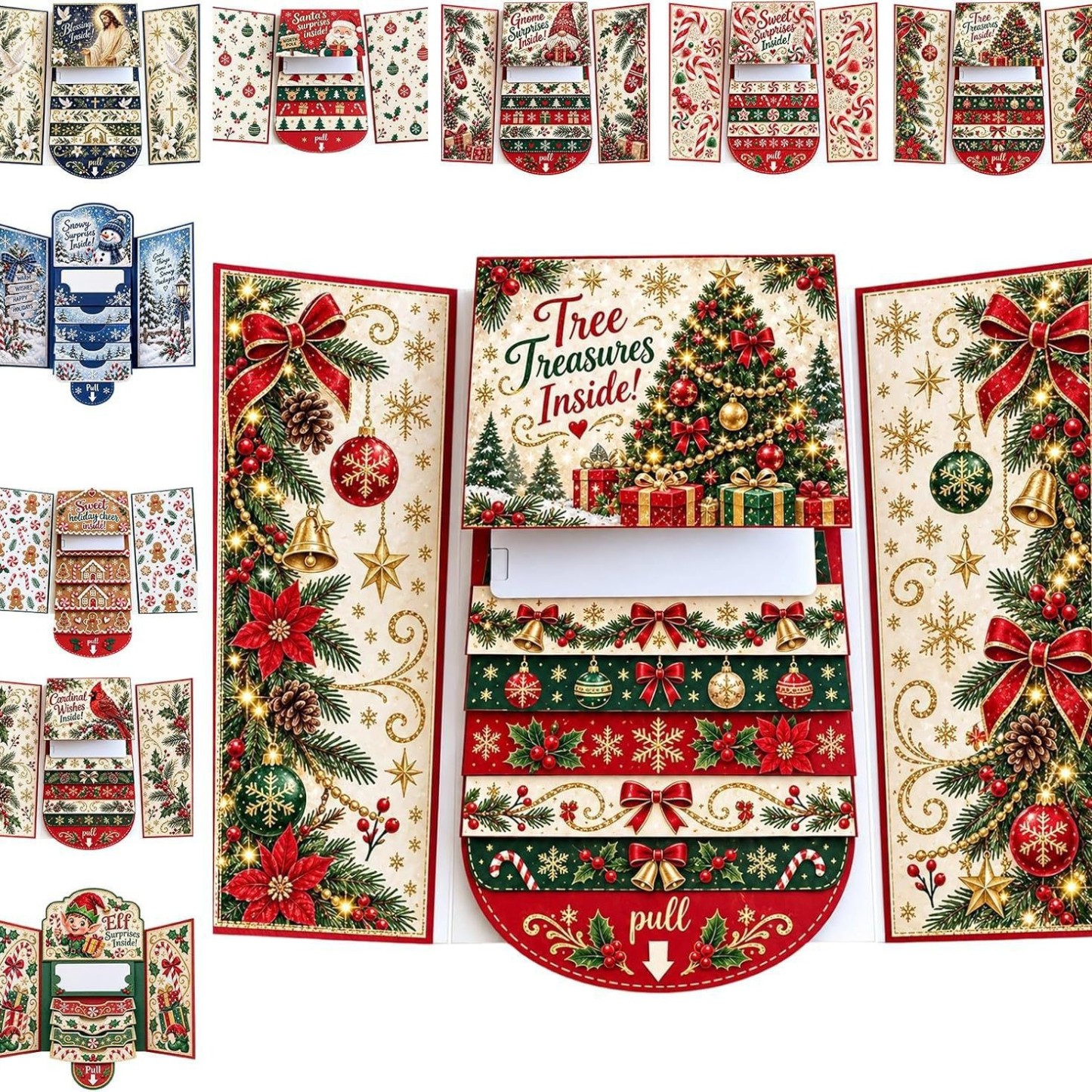 Big Christmas Sale 70% OFF-Christmas Surprise Gift Card Booklet
