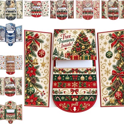 Big Christmas Sale 70% OFF-Christmas Surprise Gift Card Booklet