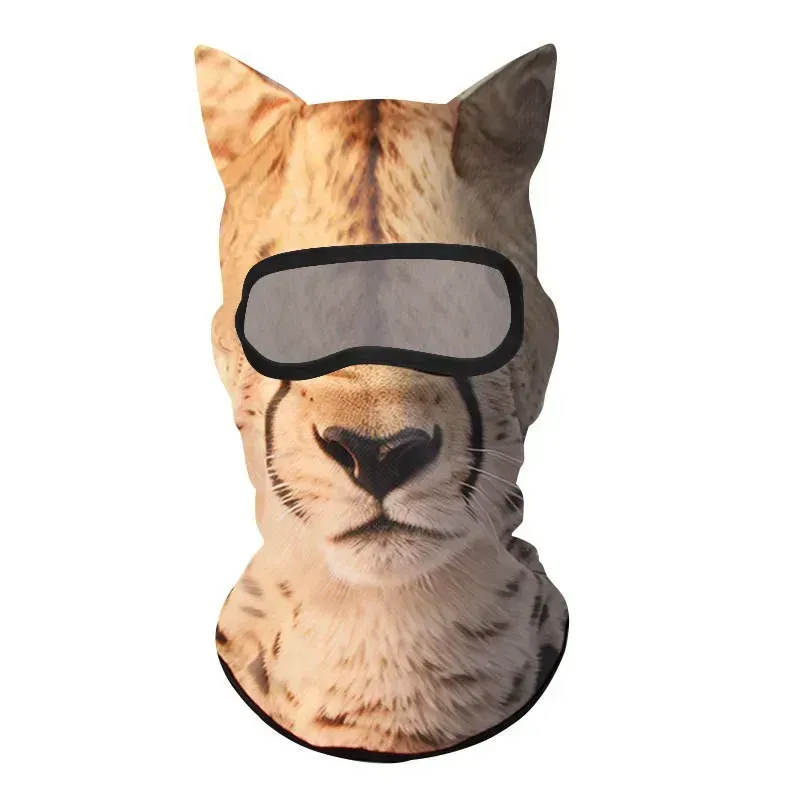 Christmas Sale 70% OFF-3D Animal Balaclava with Ears | Halloween Face & Neck Hood