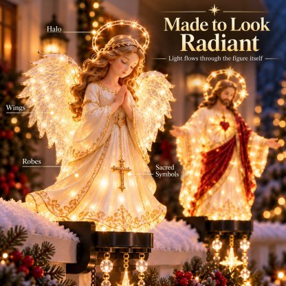 🎁LAST DAY 70% OFF🔥✨ Sacred Christmas Railing Lights