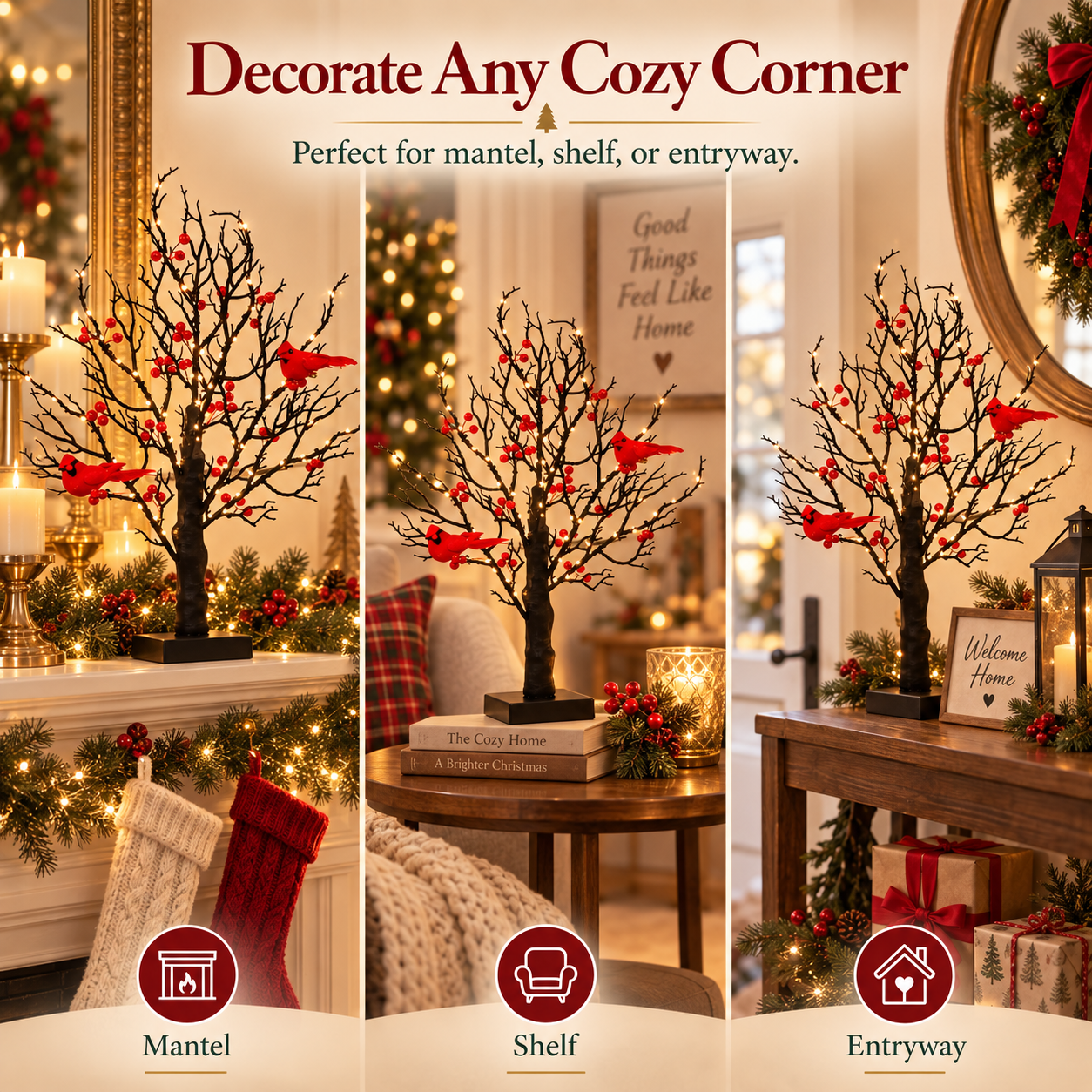 ✨Last Day 70%OFF- LED Vintage Glowing Tree