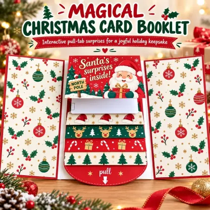Big Christmas Sale 70% OFF-Christmas Surprise Gift Card Booklet